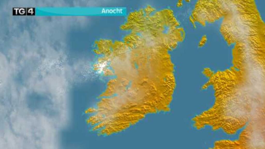 The incident set me thinking about Ireland’s strange relationship between time and meteorology, which is enshrined even in Irish grammar. There, we use to the same word (aimsir) to mean both “weather” and “tense”. Which among other things gives rise to an excellent joke on TG4, where the Aimsir Láithreach (“present tense“) is also the title of the weather forecast.