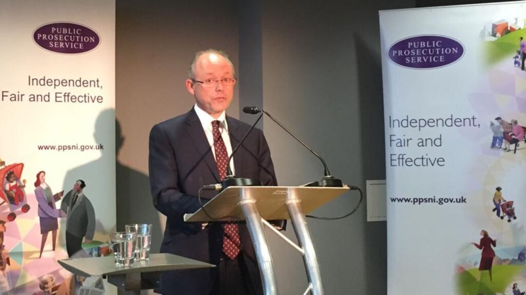 Northern Ireland’s Director of Public Prosecutions Barra McGrory apologises to the three women who were “let down” by the North’s Public Prosecution Service