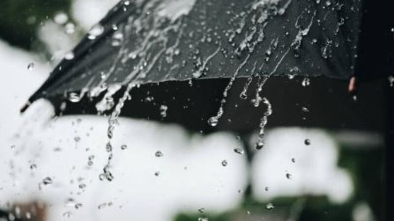 By Saturday evening, showers or longer spells of rain will continue to extend nationwide, with further thundery downpours expected overnight. File photograph: Getty