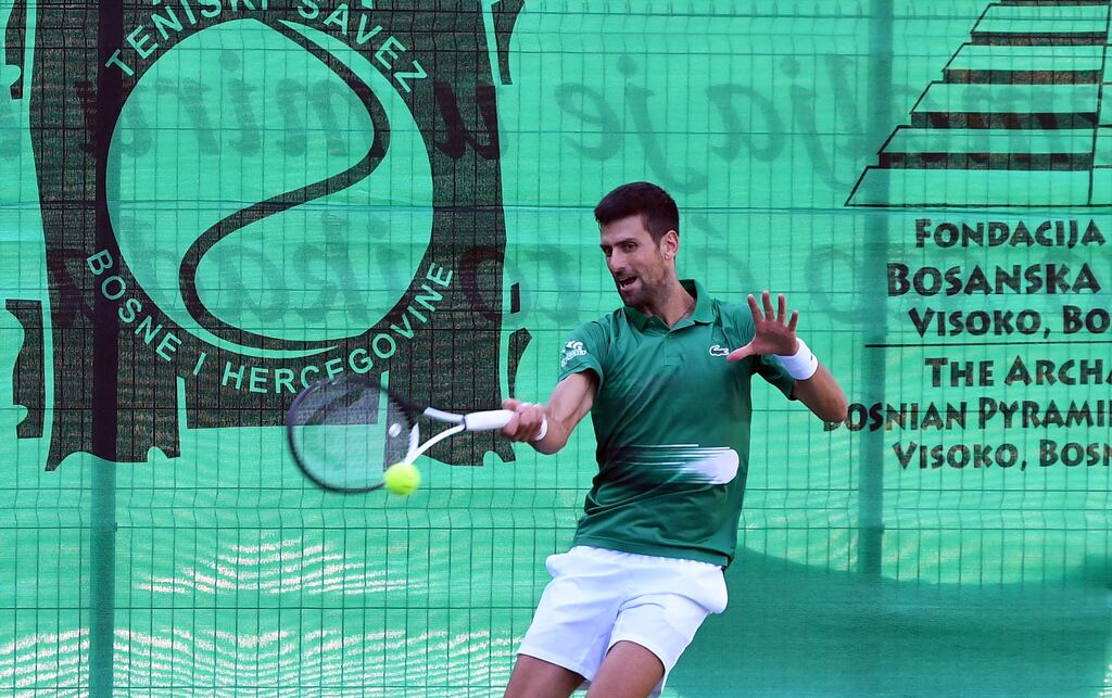 Novak Djokovic has confirmed that he will not be taking part in the upcoming US Open. Photograph: by Elvis Barukcic/AFP via Getty Images