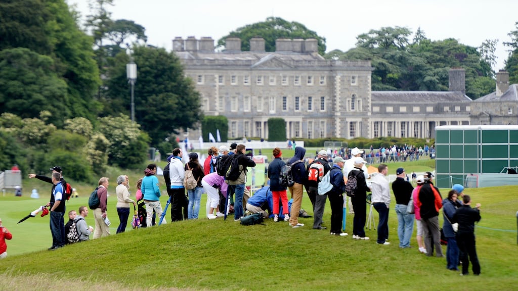 Carton House: spectators at the Irish Open in 2013. Photograph: Alan Betson