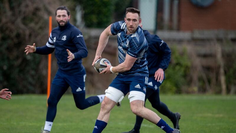 Jack Conan will start in the Leinster backrow for the game against Munster on Saturday night. Photograph: Morgan Treacy/Inpho