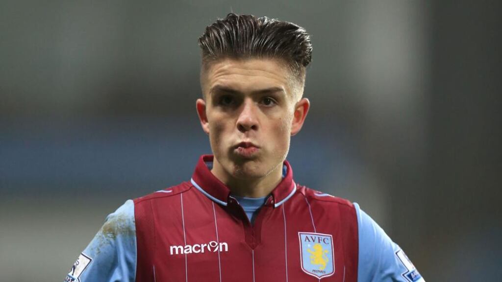Aston Villa midfielder Jack Grealish has played  a key part in the club’s run to the FA Cup final. Photo:   Mike Egerton/PA