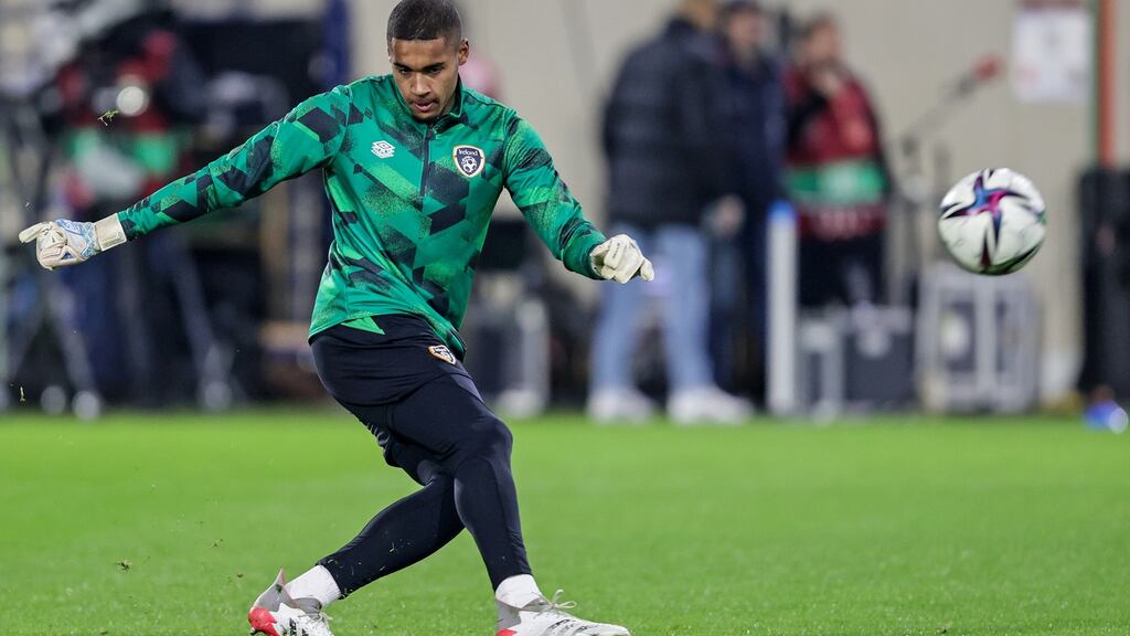 Southampton have agreed a deal to sign Ireland goalkeeper Gavin Bazunu from Manchester City for €14 million plus add-ons. Photo: Laszlo Geczo/Inpho