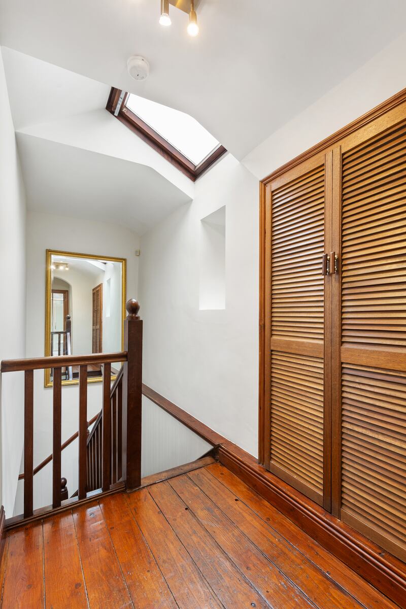 Hall with Velux roof light. Photograph: Viv van der Holst