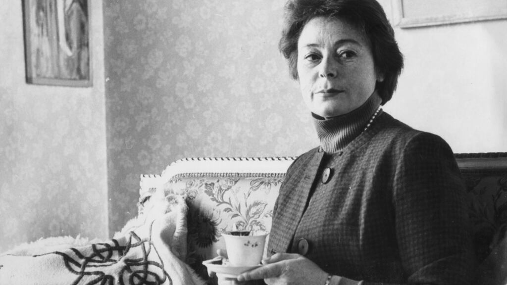 Siobhán McKenna in 1967, the year she appeared in Brian Friel’s play The Loves of Cass Maguire. Photograph: Dermot Barry