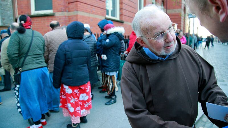 Br Kevin said the centre will likely distribute over 3,000 parcels this year. Photograph: Nick Bradshaw