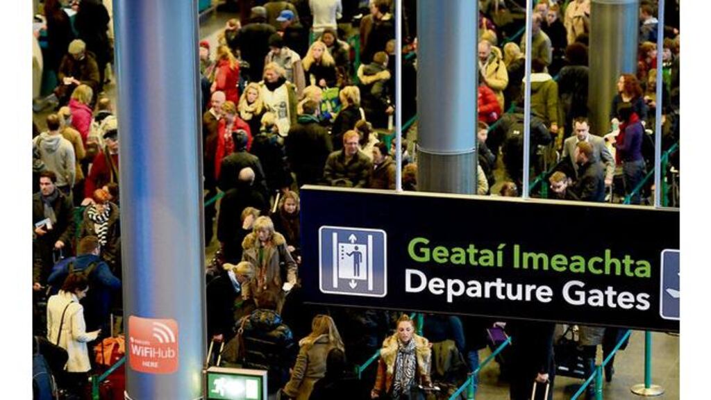 A Facebook page, now removed, accused Irish emigrants of abandoning their country in its time of need, and has met with a volatile reaction online. Photograph: Cyril Byrne