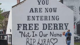 ‘Not in Our Name. RIP Lyra’ – new graffiti in Derry signals change