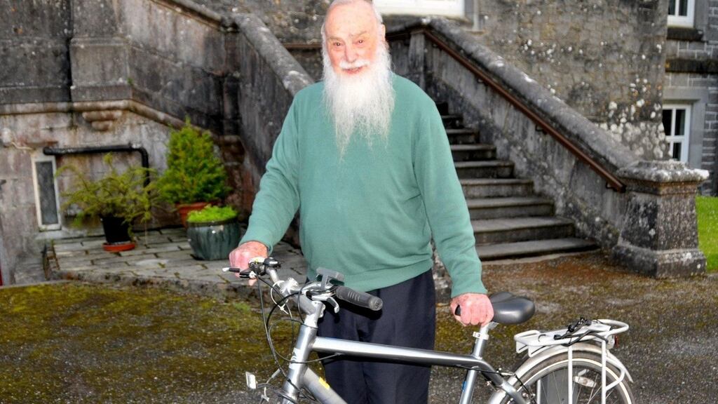 Fr Norman Davitt does not smoke and has lived moderately, but says: “The genes are good.”