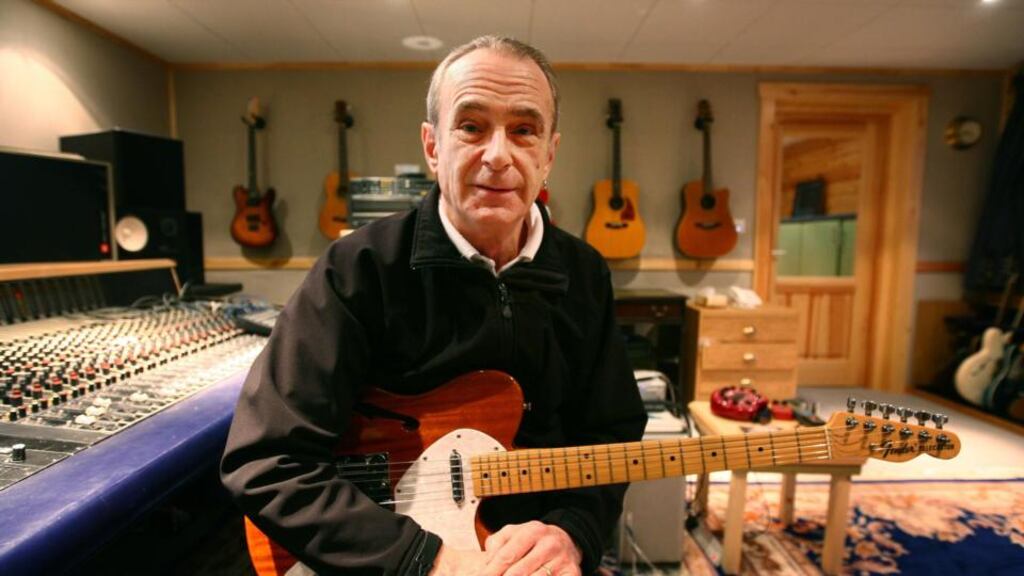 Status Quo’s Francis Rossi at his home in south London. File photograph: Gareth Fuller/PA Wire