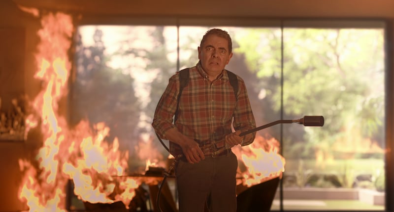 Rowan Atkinson in Man vs Bee