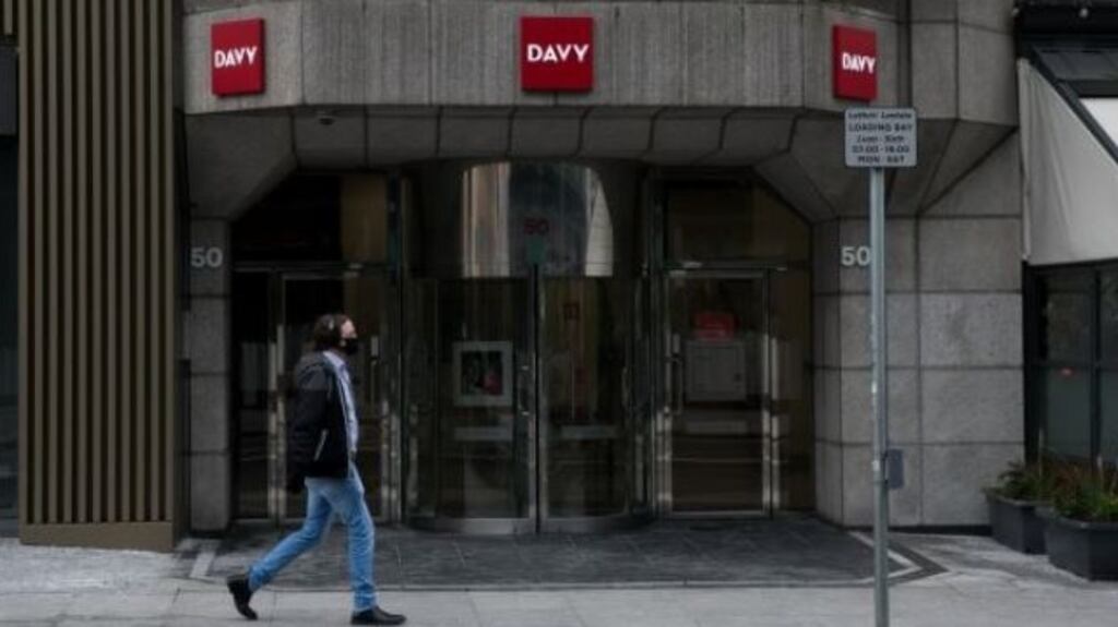 Davy continues to dominate the headlines and debate in the business and political arenas. File photograph: Gareth Chaney/Collins