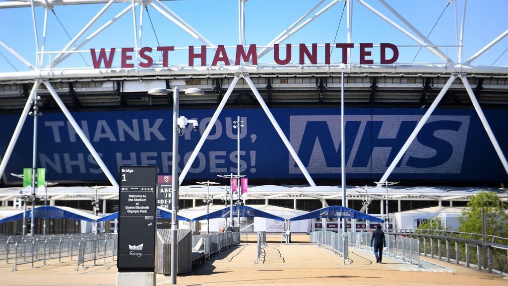 The Premier League is hoping to complete the current season but has not yet announced a date for when the season can resume. File photograph: EPA