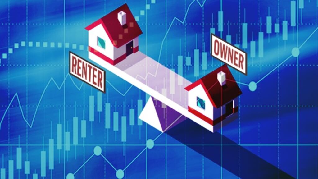 Statistics show that Ireland is undergoing a historic shift in its traditional pattern of home ownership.