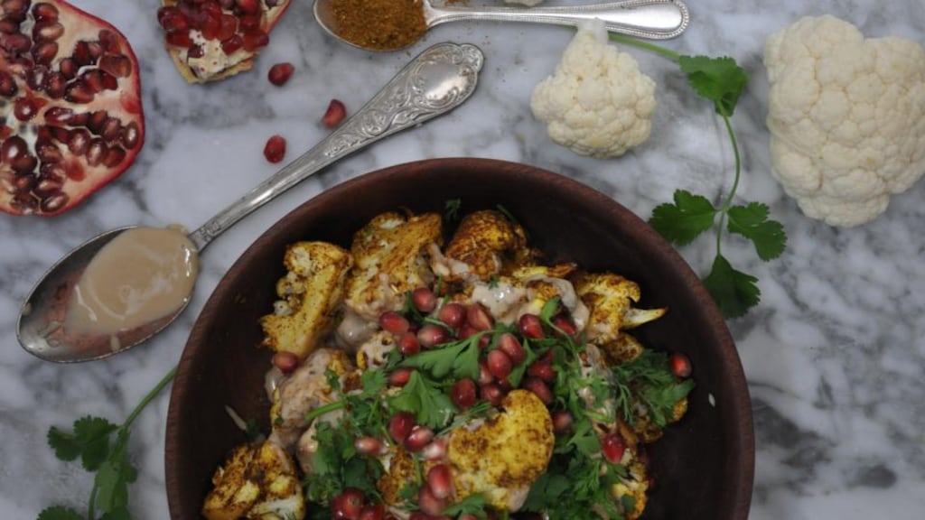 Cauliflower is better roasted than boiled or steamed