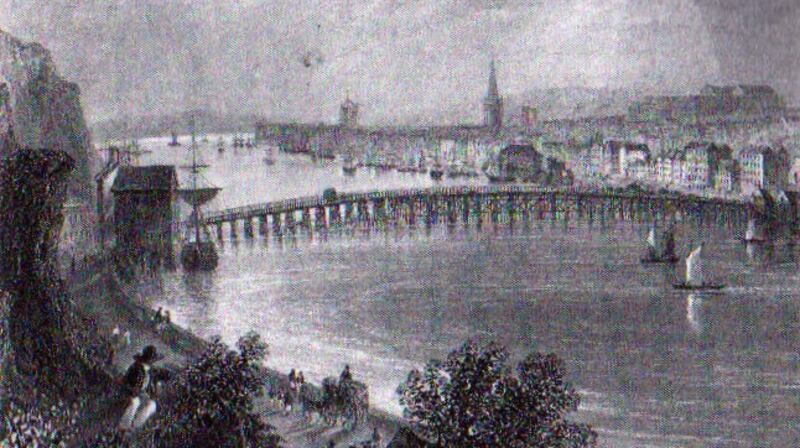 Waterford port in the 1830s