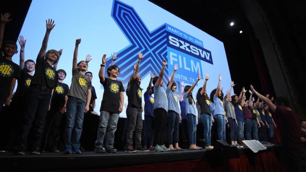 Visits to international events included Unite 3D in Seattle, SxSW in Austin, Texas (above), and 12 trade shows and conferences. Photograph: Michael Buckner/Getty Images