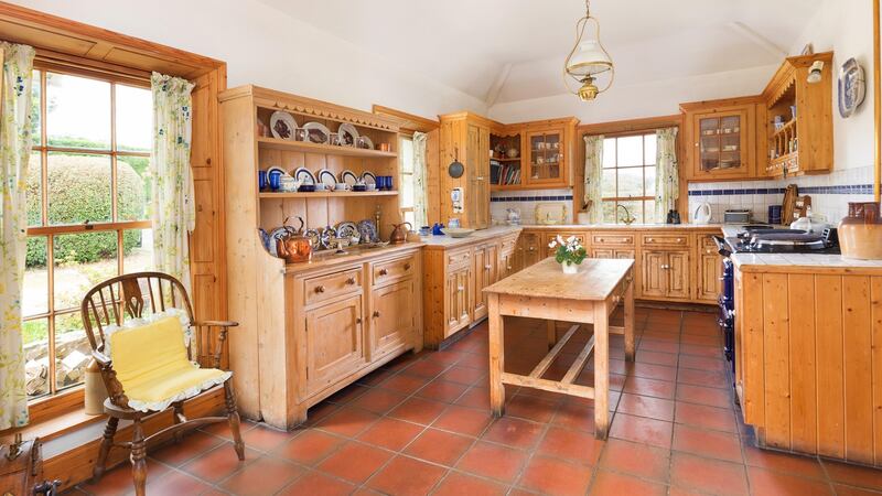 Kitchen at Field Lodge, Killiney Heath, Killiney, Co Dublin