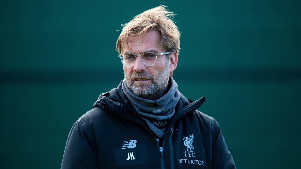 Liverpool manager Jürgen Klopp believes Ole Gunnar Solskjær will be offered the Manchester United job on a full-time basis. Photograph: Peter Powell/EPA