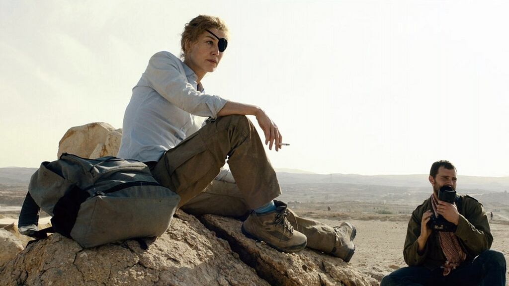 New this week: Rosamund Pike and Jamie Dornan in A Private War