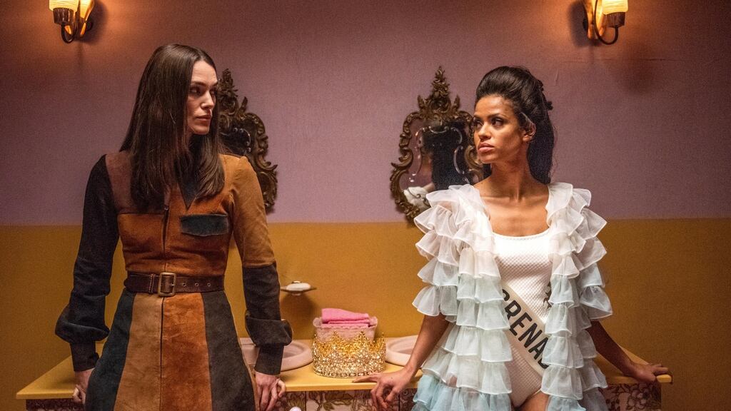 Keira Knightley and Gugu Mbatha-Raw in Misbehaviour. Photograph: Pathe