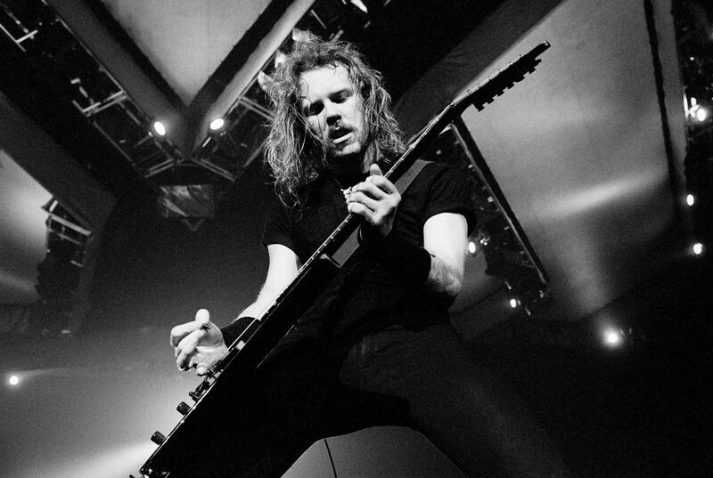 James Hetfield on Nothing Else Matters: ‘It’s written vaguely enough – ‘So close no matter how far’ – that it can mean anything.’ Photograph: Michel Linssen/Redferns