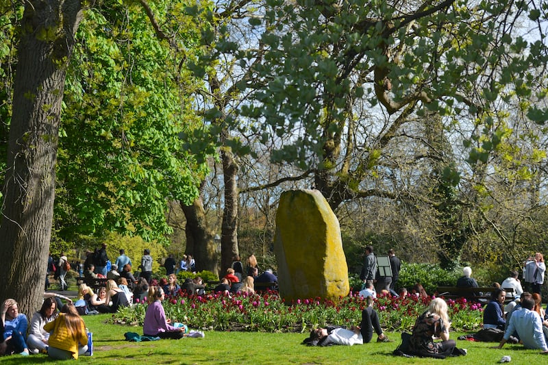 I’m hopeful that these plans will generate a positive conversation about public space in the city. Photograph: Artur Widak/ NurPhoto via Getty Images