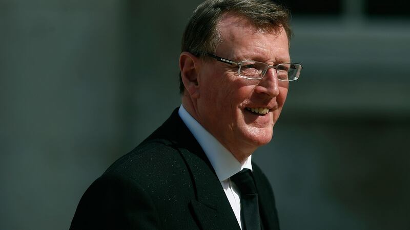 Former first minister of Northern Ireland David Trimble said alternative arrangements should be made instead of the Border backstop included in the Brexit withdrawal agreement. File photograph: Matthew Lloyd/Getty Images