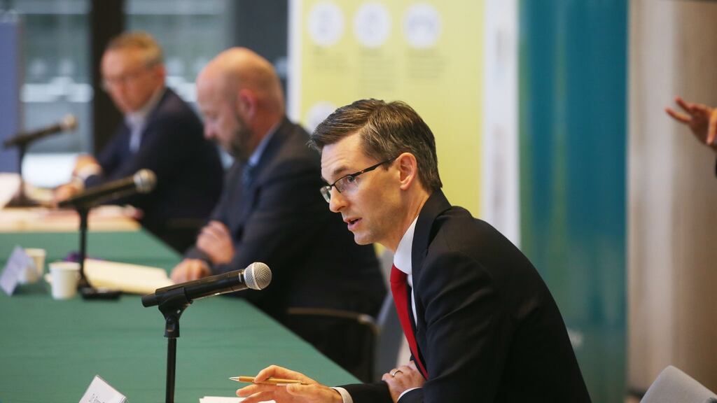 Dr Ronan Glynn, acting chief medical officer, pictured at a Covid-19 briefing earlier this month. File photograph: Stephen Collins/Collins
