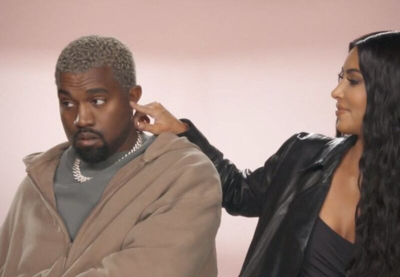 Kanye West and wife Kim Kardashian: Keeping Up With the Kardashian just hooked the rapper