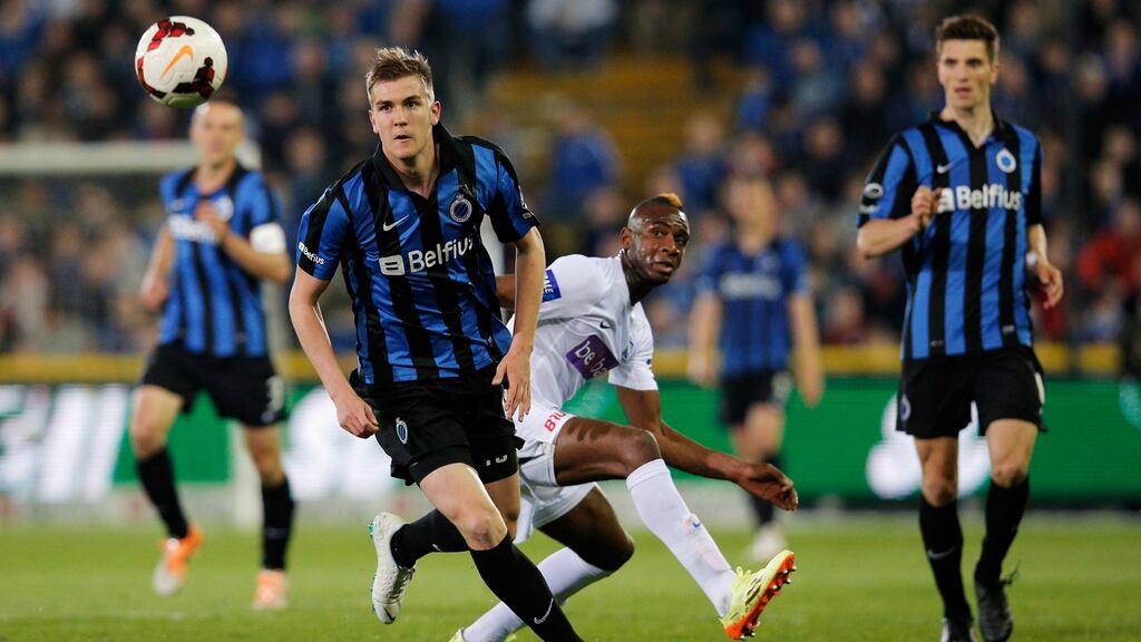 Belgian defender Bjorn Engels has been ruled out of the European Championships with a groin injury. Photograph: Dean Mouhtaropoulos/Getty Images