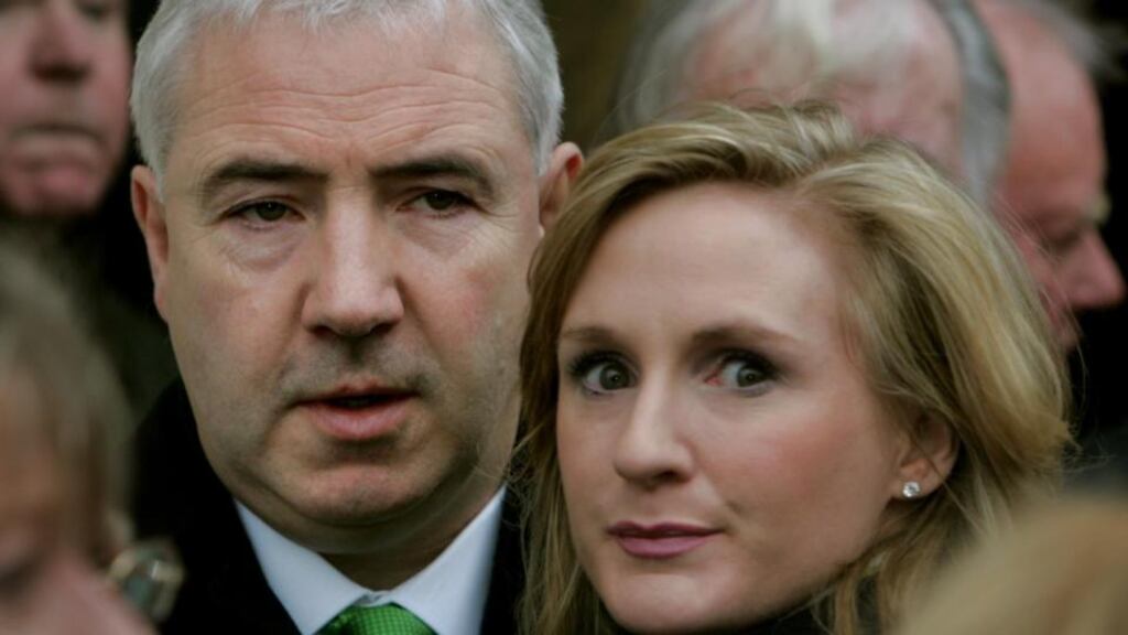 Seán Dunne and his wife, Gayle Killilea: Photograph: Matt Kavanagh