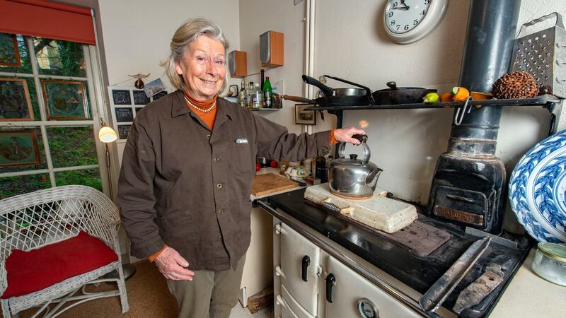 Brigitte Shelswell-White of Bantry House, Co Cork, in the gate lodge. Photograph: Michael Mac Sweeney/Provision