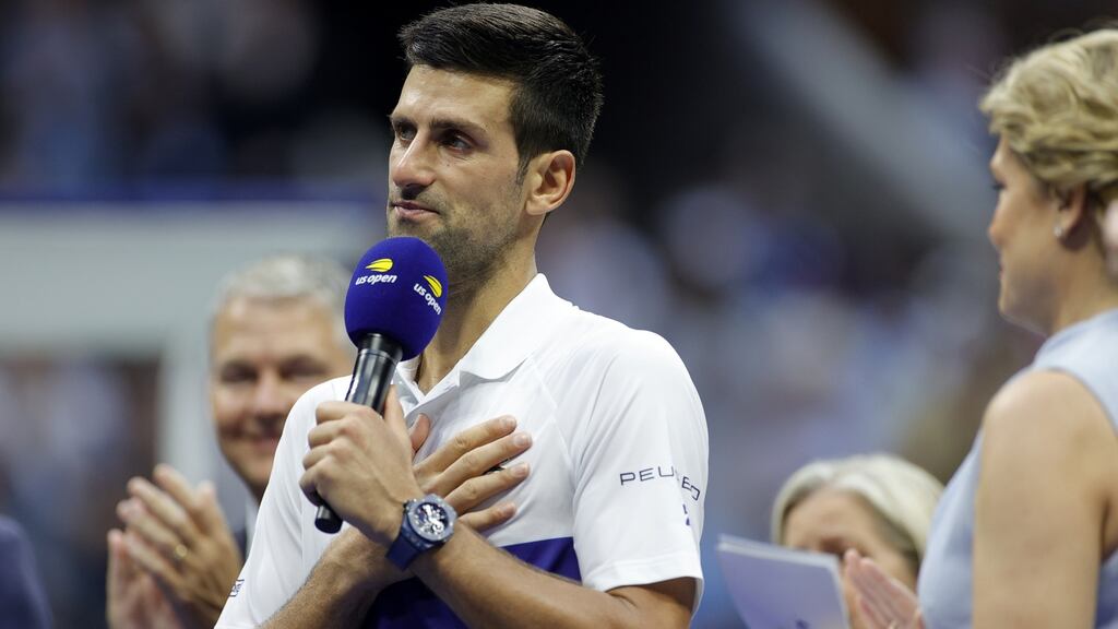 Novak Djokovic has refused to declare his vaccination status putting his participation at the Australian Open in doubt. Photograph: Sarah Stier/Getty)