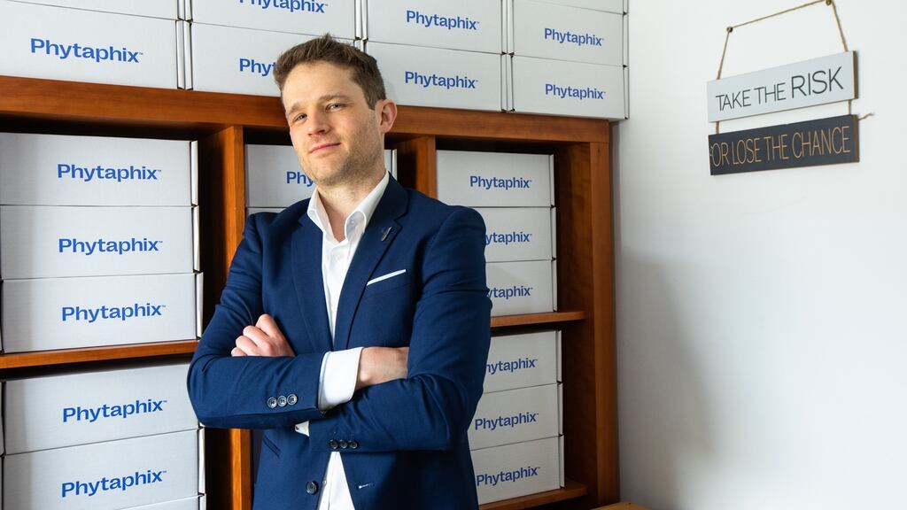 Conor Kerley says the Phytaphix range will include a blood pressure product which will be launched later this year
