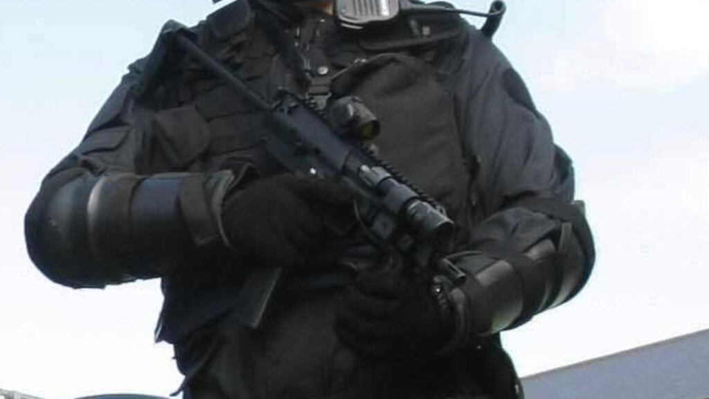 Members of the Garda Regional Support Unit were called to support officers in east Cork after two gardai were injured.