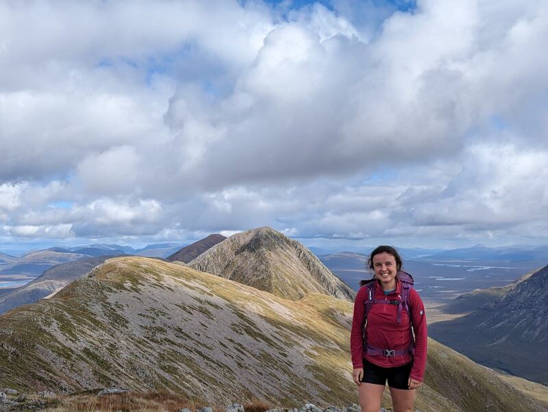 Caoilainn McDaid: bouldering has motivated her to do more strength training