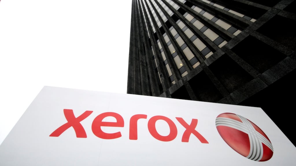 Xerox says it expects an adjusted profit of 24 to 26 US cents per share for the second quarter. Photograph: EPA