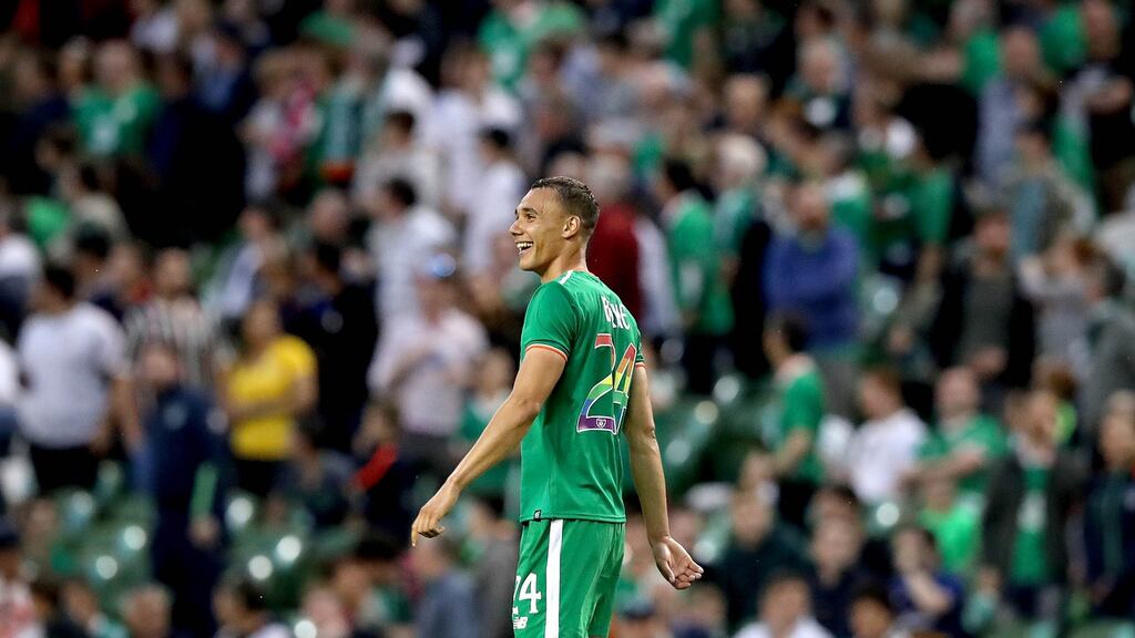 Graham Burke has signed for Preston. Photograph: Ryan Byrne/Inpho