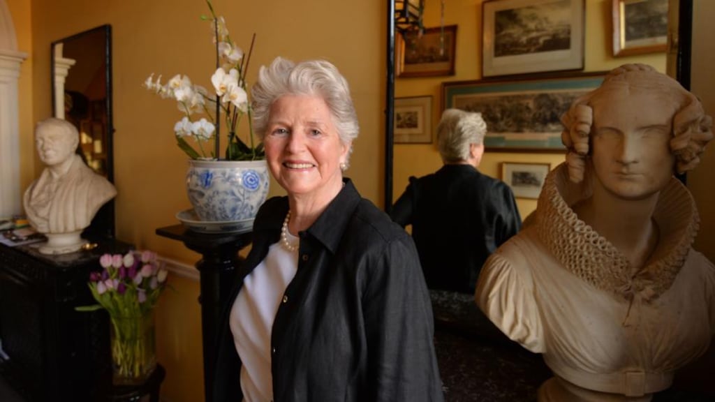 Maureen Cairnduff at home in Dublin: ‘I would diversify it: people from the arts, sports, politics, some from business, although those ones were always dull.’ Photograph: Alan Betson