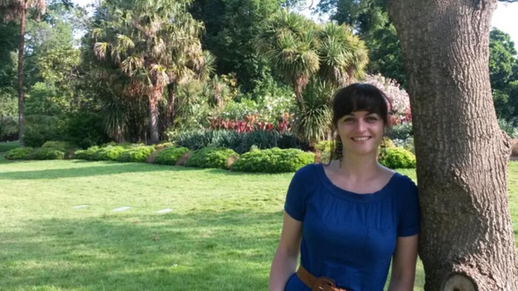 Claire Mullins: ‘We’re both crying silently, a grief shared 17,000km apart. I long for a hug, the comfort of physical contact where words across oceans fail.’