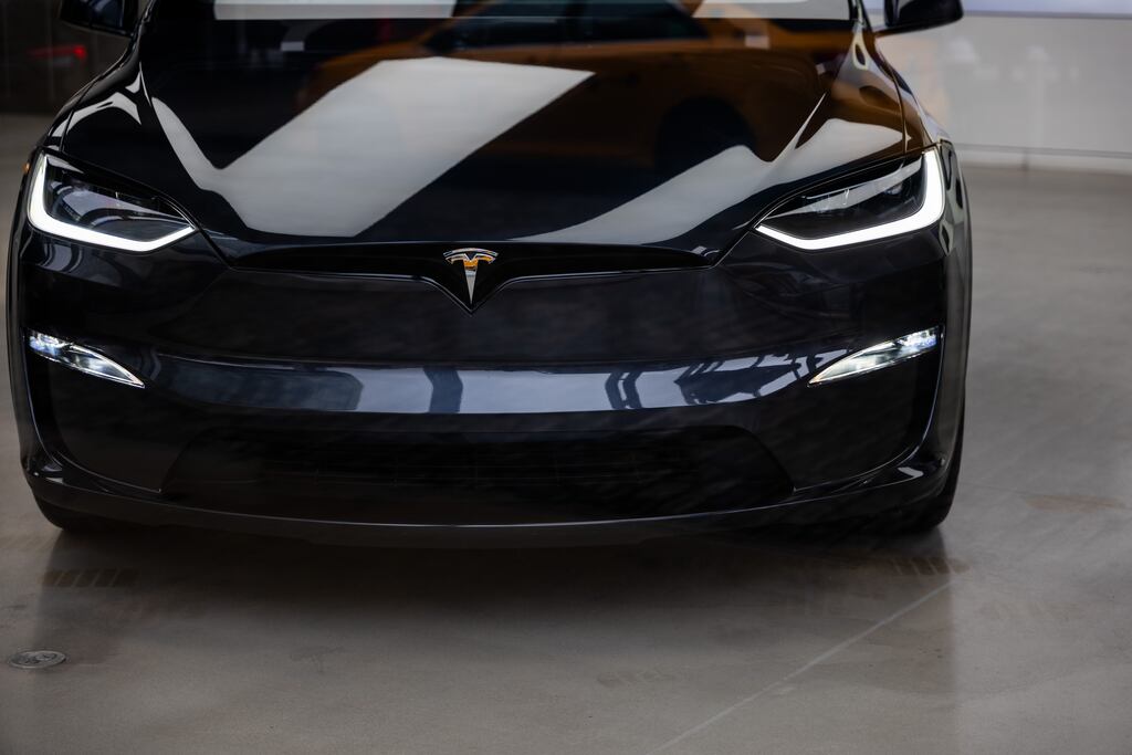 Tesla reported a gross margin of 17.6 per cent for the three months ended December. Photograph: Spencer Platt/Getty Images