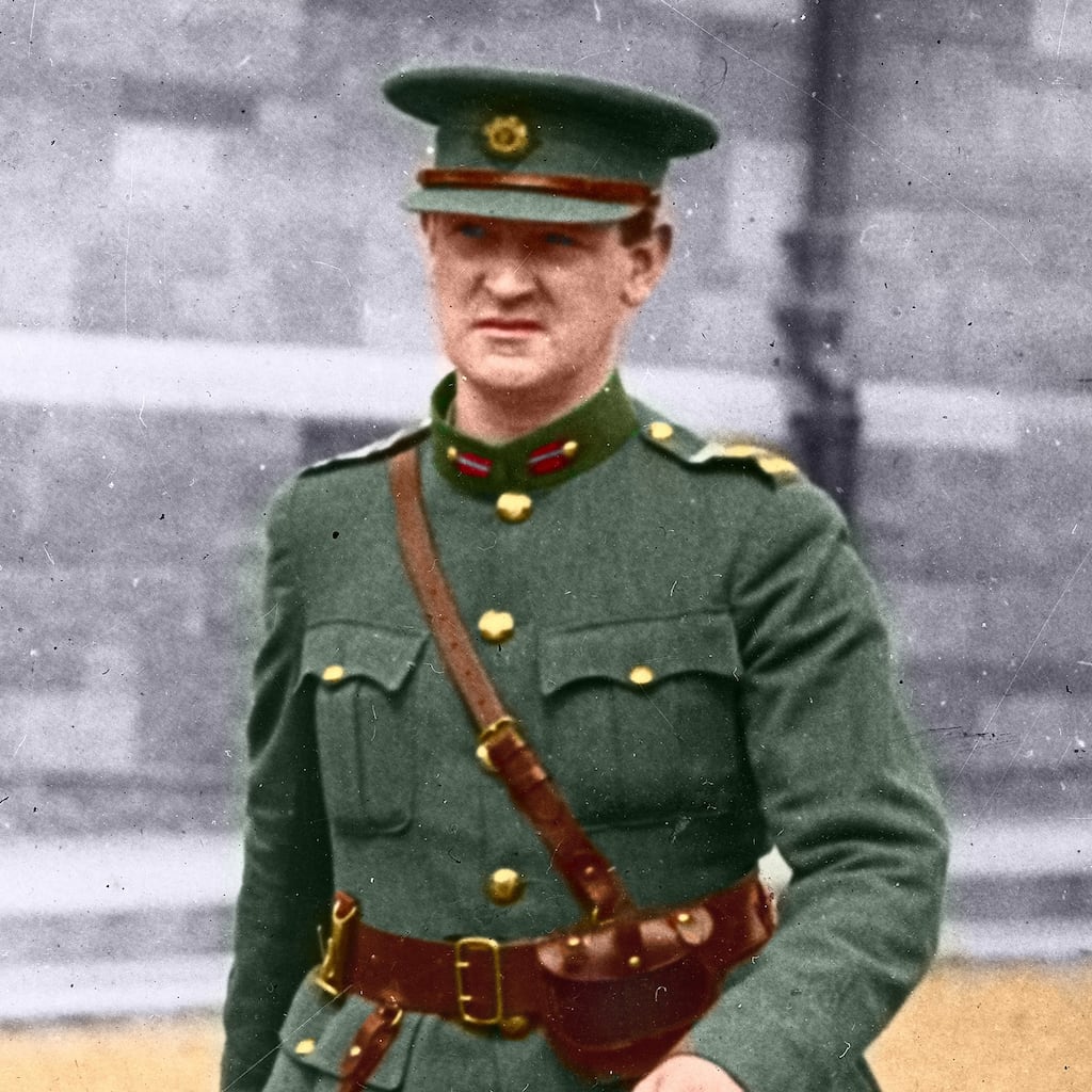 Michael Collins was said to broaden the vowel in the word ‘eggs’, so that the result “came out something like ‘ogs’”