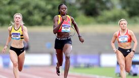 Rhasidat Adeleke named The Irish Times/Sport Ireland Sportswoman of the month for June