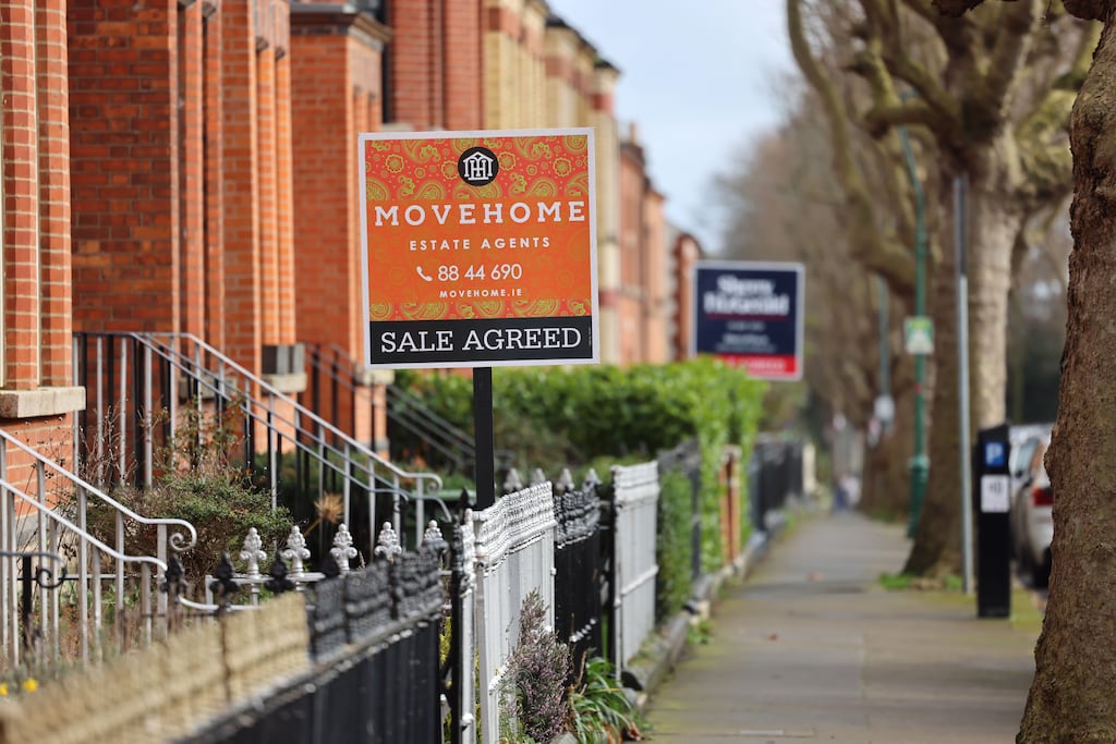Homes for sale in Dublin.
Photograph: Dara Mac Dónaill / The Irish Times
