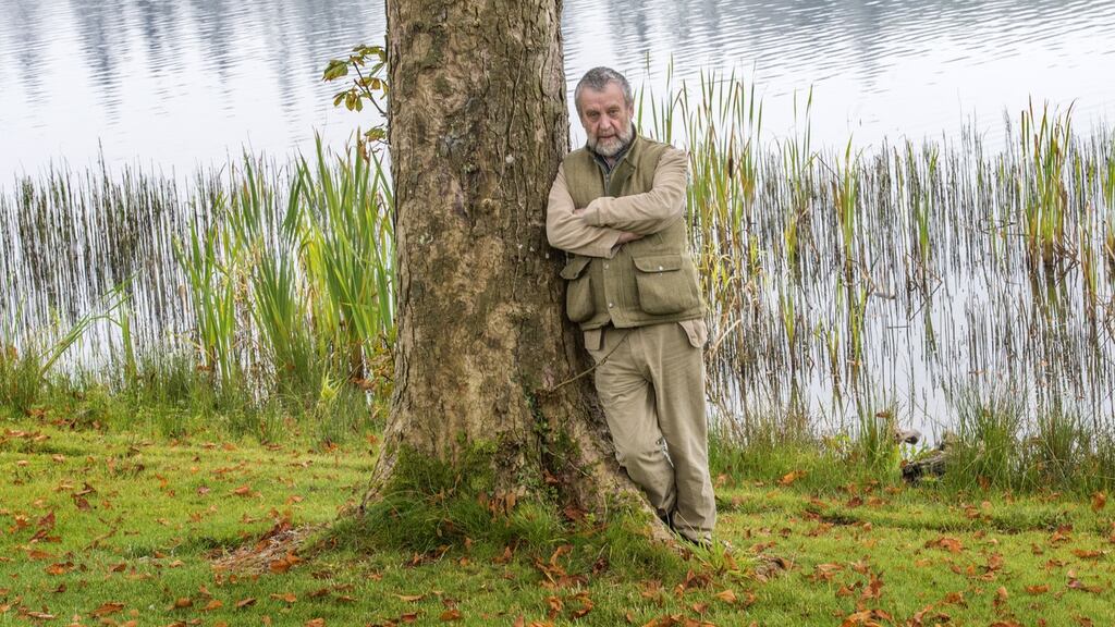 Michael Harding: there are moments when the phrase operates like a prayer; a trip switch. Photograph: Brenda Fitzsimons