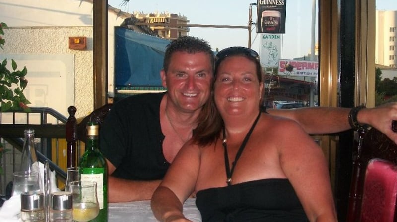 Catherine Reck with her husband Paul. Catherine died in 2012 after a delayed cancer diagnosis.