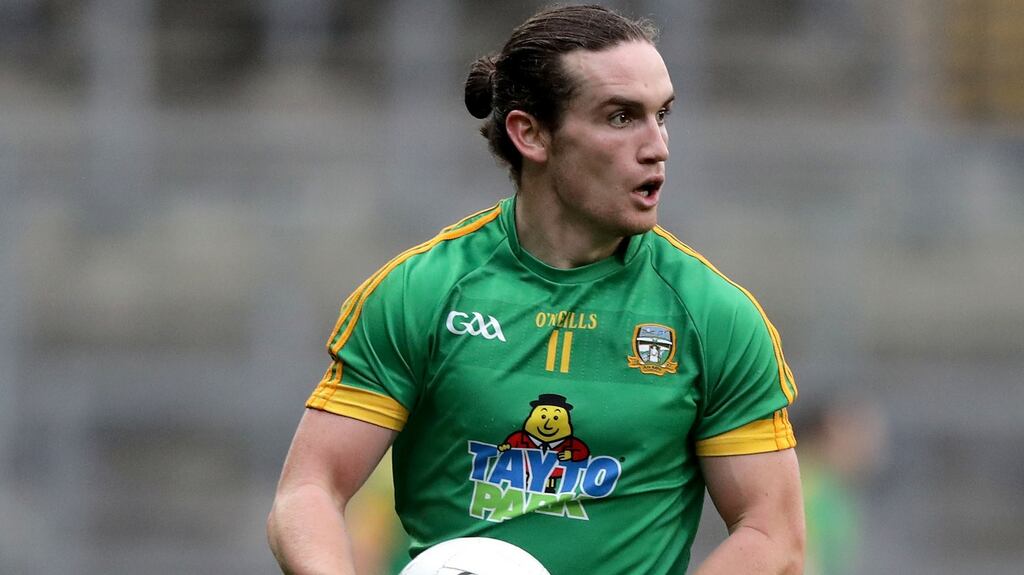 Meath’s Cillian O’Sullivan scored 2-2 on Sunday. Photograph: Morgan Treacy/Inpho