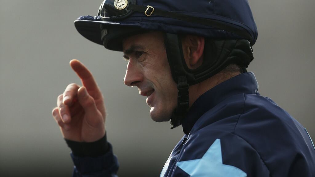 Jockey Ruby Walsh will ride Death Duty and Theatre Wine at Roscommon on Monday. Photograph: PA.